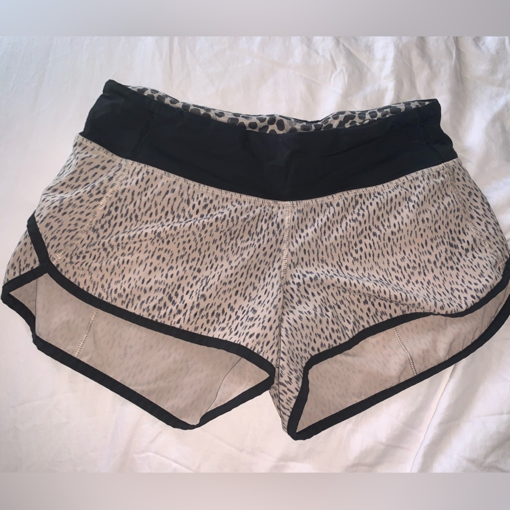 Lululemon shorts with cute little pattern